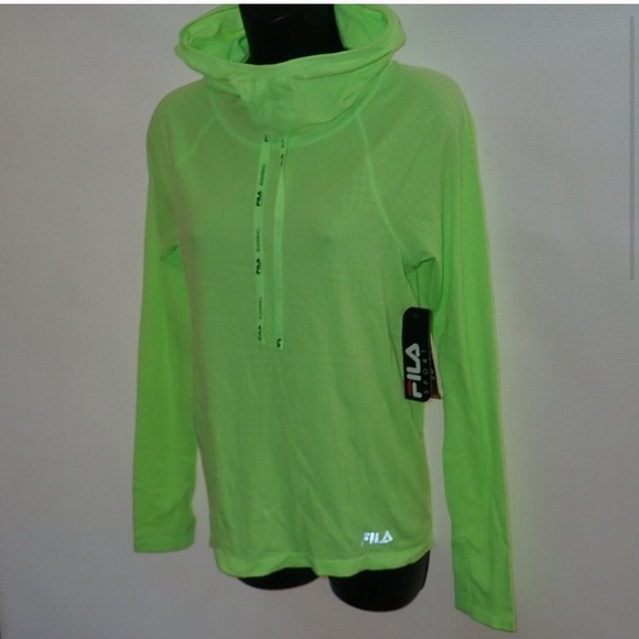 Fila Hooded Long Sleeve Top - Picture 3 of 5